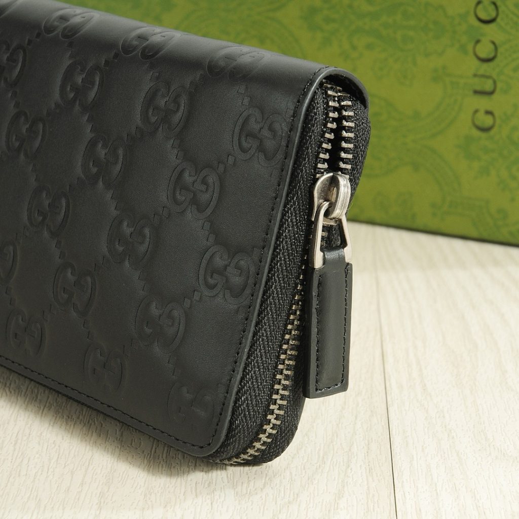 GUCCI グッチ 長財布 オールドグッチ ブラック - 画像 6