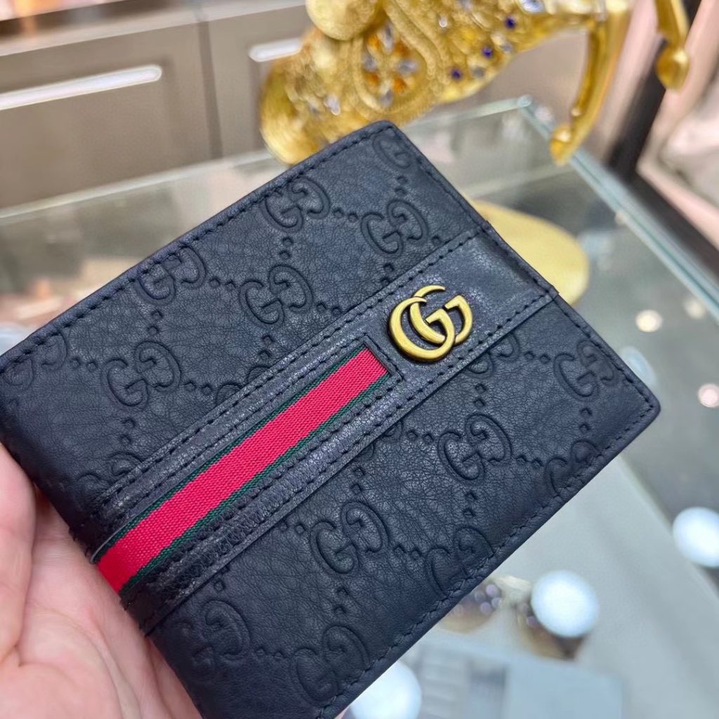 GUCCI グッチ コインケース 長財布 ロングウォレット ブラック 本革仕様 19x10cm 12x10cm - 画像 8