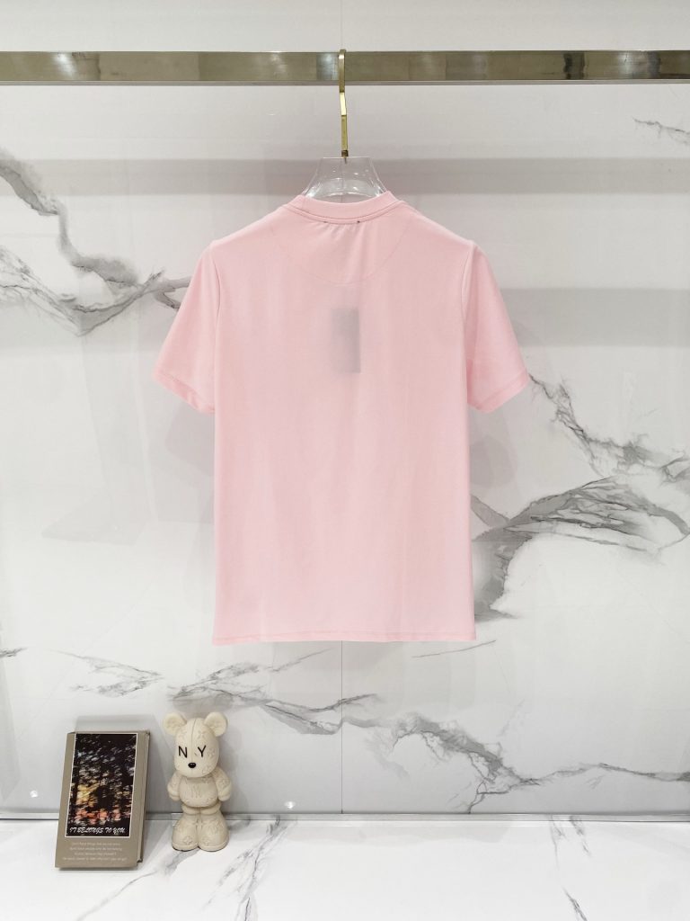 VERSACE/ヴェルサーチ トップス 綿100% 210g サイズS-2XL ピンク - 画像 2