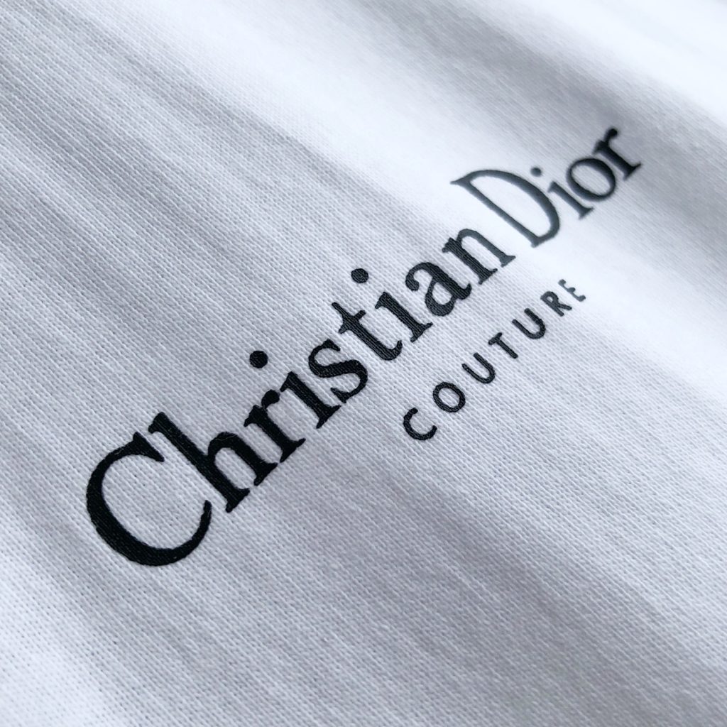 Dior コピー リングラ デザイン Tシャツ メンズ レディース 男女兼用 白 - 画像 4
