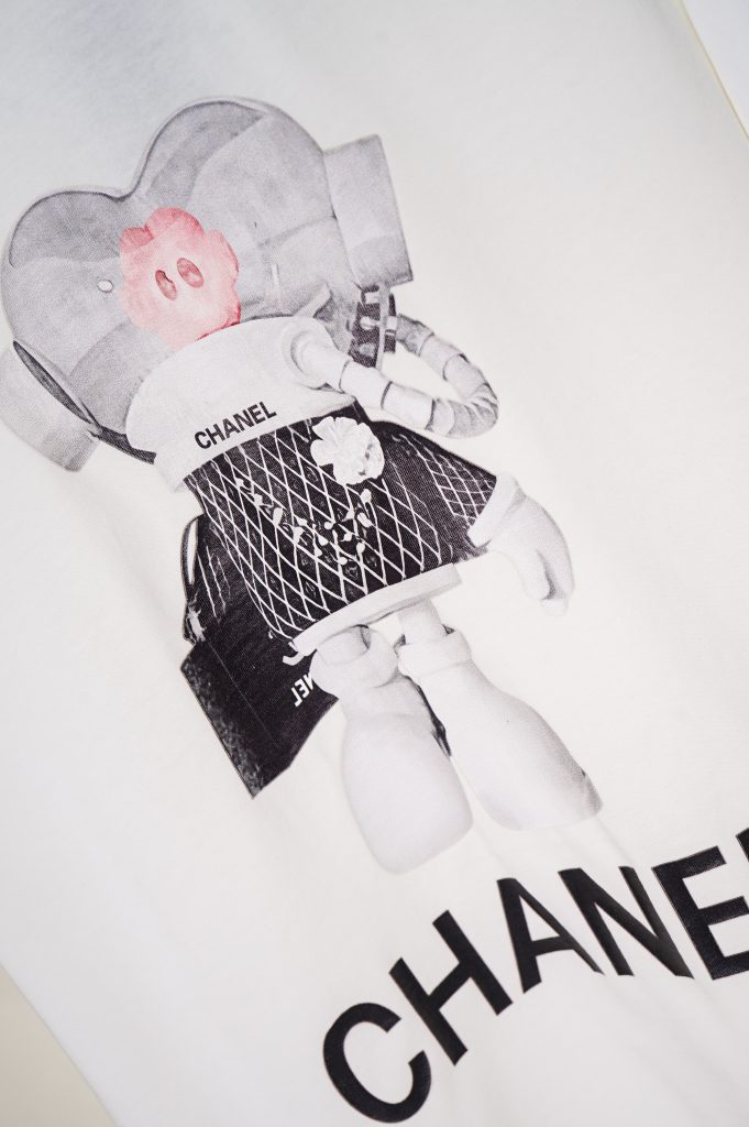 シャネル CHANEL オシャレ 大人 半袖Tシャツ 夏 プリントシャツ Tshirt レディース クルーネック Tシャツ - 画像 6