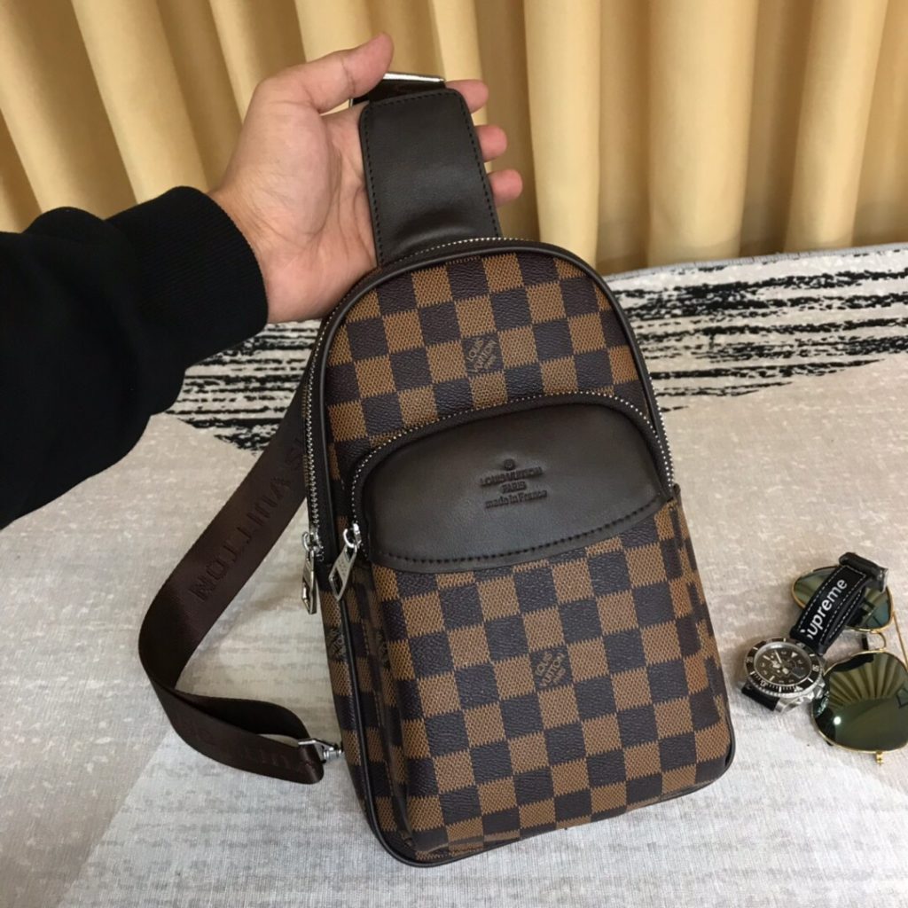 LOUIS VUITTON　ルイ ヴィトン　アヴェニュー スリングバッグ　ダミエ　モノグラム　メンズバッグ　ショルダーバッグ　男性　送料込み　3色入り - 画像 2