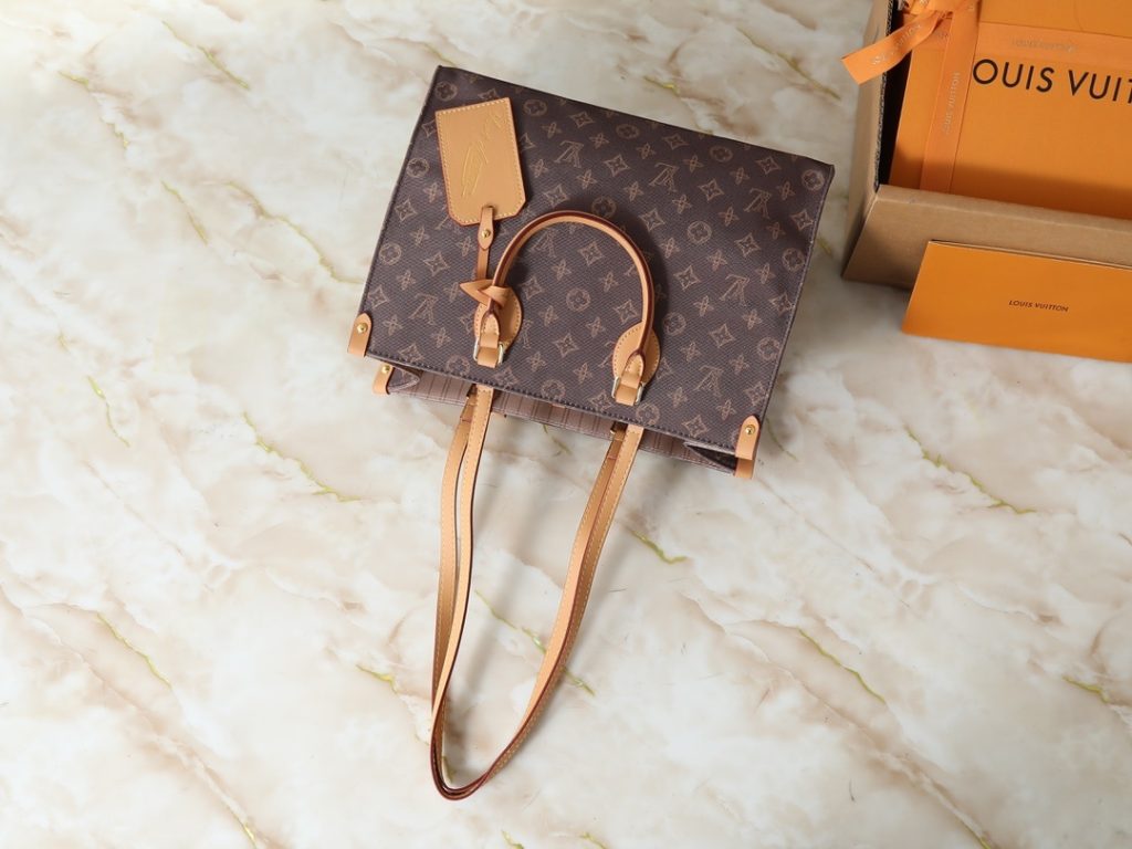 ルイヴィトン Louis Vuitton OnTheGo オンザゴー PM/MM ショルダーバッグ レディース モノグラム トートバッグ - 画像 6
