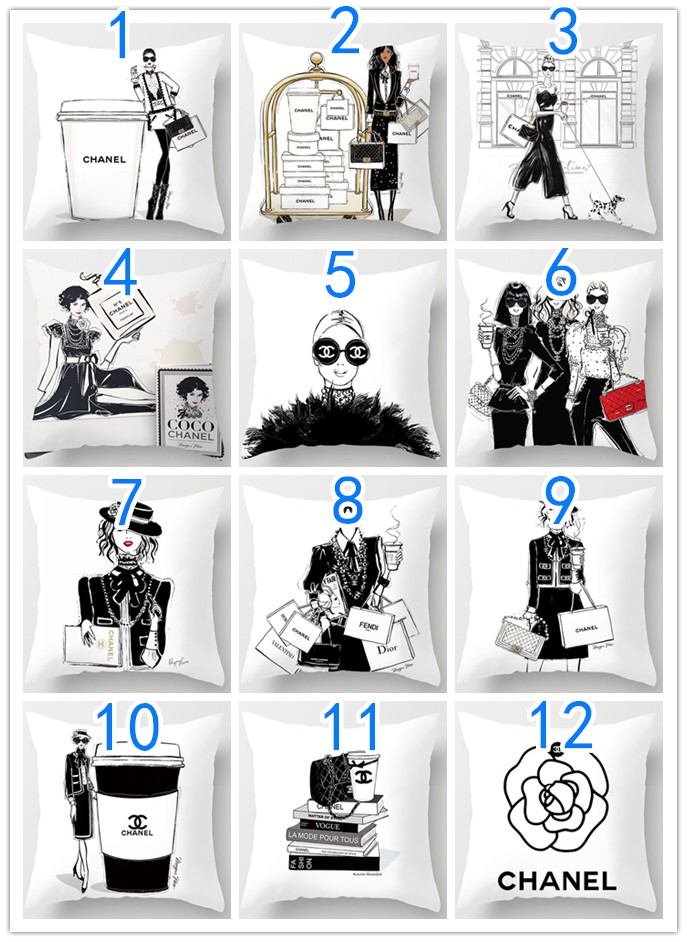 シャネル CHANEL クッションカバー クッション 背当て/ベッド用/ソファー用/カー用品…｜毎日に使いやすいライフスタイル小物を写真で…