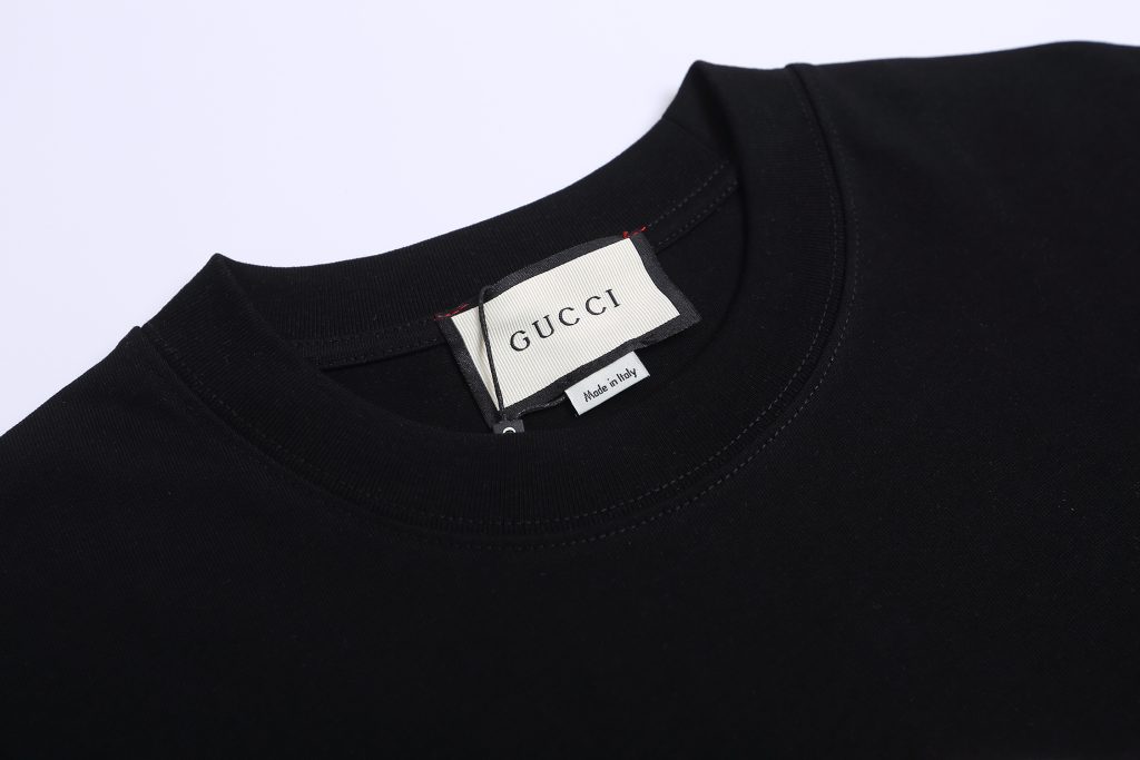 グッチ GUCCI Tシャツ おしゃれ丸首シャツ シャツ 半袖Tシャツ カップルコーデ Tshirt 男女兼用 - 画像 5