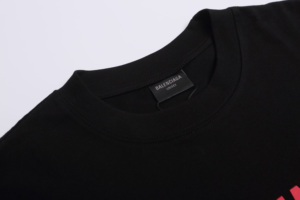 BALENCIAGA バレンシアガ Tシャツ キャップ柄 プリント クルーネックTシャツ シャツ 半袖Tシャツ カップルコーデ Tshirt 男女兼用 S-XL - 画像 4