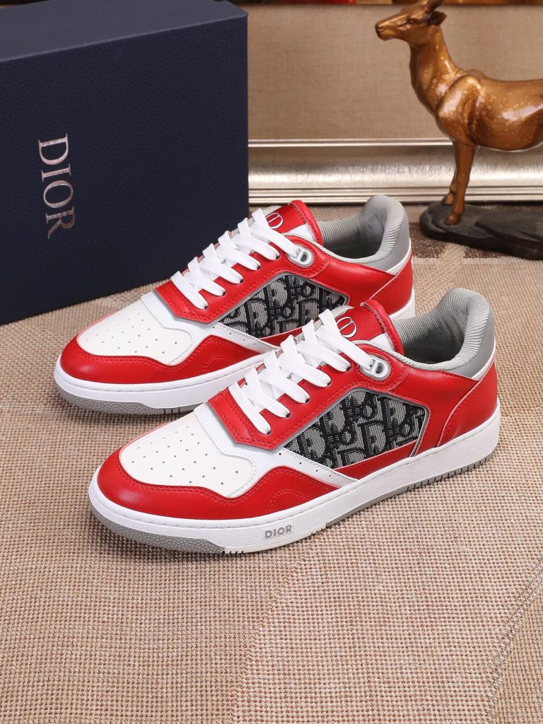 DIOR メンズ スニーカー ホワイト グレー ディオール ロゴ シューズ|週末に素材感と写真の印象を整理 - 商品画像 4