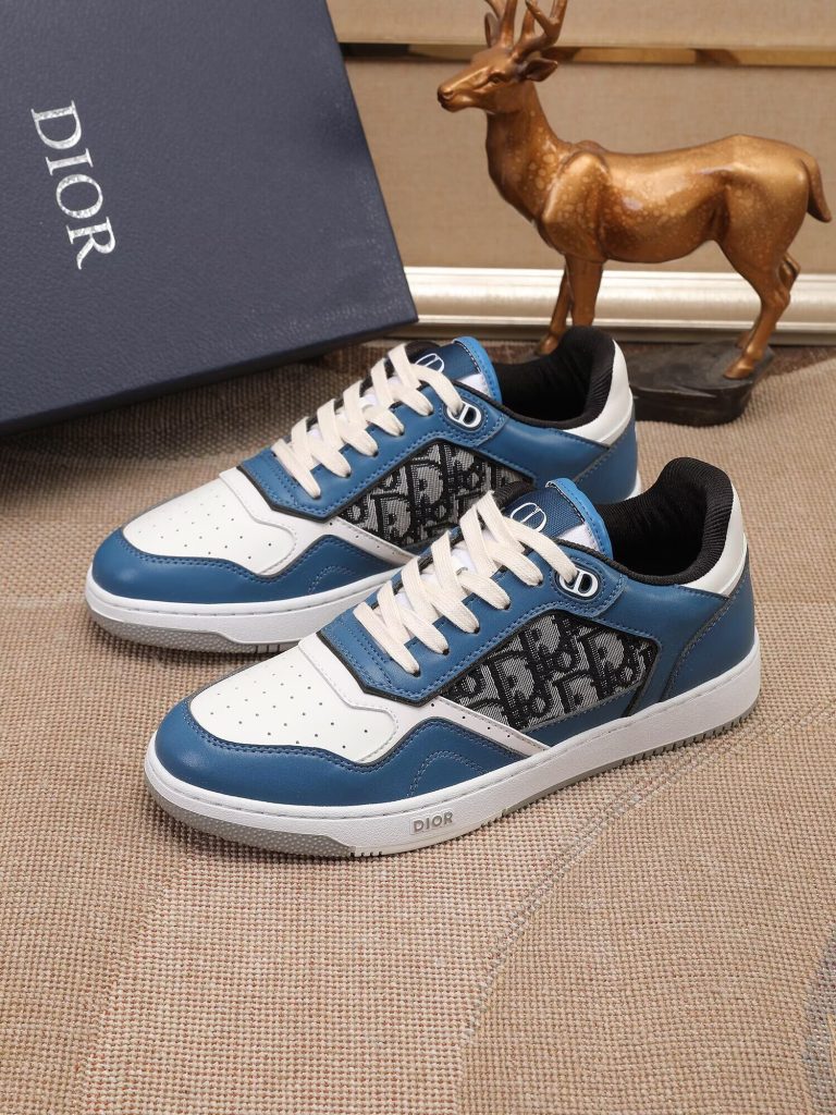 DIOR メンズ スニーカー ホワイト グレー ディオール ロゴ シューズ|週末に素材感と写真の印象を整理 - 商品画像 7