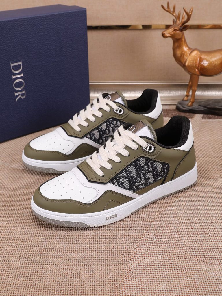 DIOR メンズ スニーカー ホワイト グレー ディオール ロゴ シューズ|週末に素材感と写真の印象を整理 - 商品画像 5
