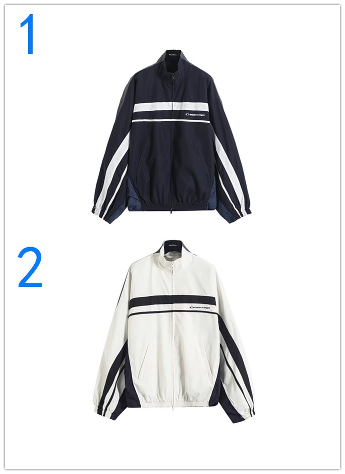 BALENCIAGA バレンシアガ ジャージー ブラック/ホワイト 財布・小物｜旅行の日に黒の印象で失敗しにくい見方 - 商品画像 1