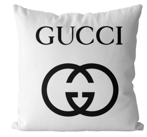 イヴサンローラン/グッチ/ヴェルサーチ/プラダ/エルメス　GUCCI HERMES PRADA 　クッションカバー/シュプリームクッション中材あり　カバー人気　　　インテリア雑貨新居プレゼント　選べる5種 - 画像 3