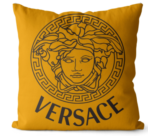 イヴサンローラン/グッチ/ヴェルサーチ/プラダ/エルメス　GUCCI HERMES PRADA 　クッションカバー/シュプリームクッション中材あり　カバー人気　　　インテリア雑貨新居プレゼント　選べる5種 - 画像 4