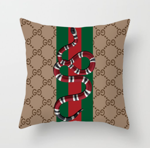 クッションカバー　クッションふわふわ　グッチ　Gucciクッションカバー　リネン/ベルベット　新居プレゼント　8種 - 画像 6