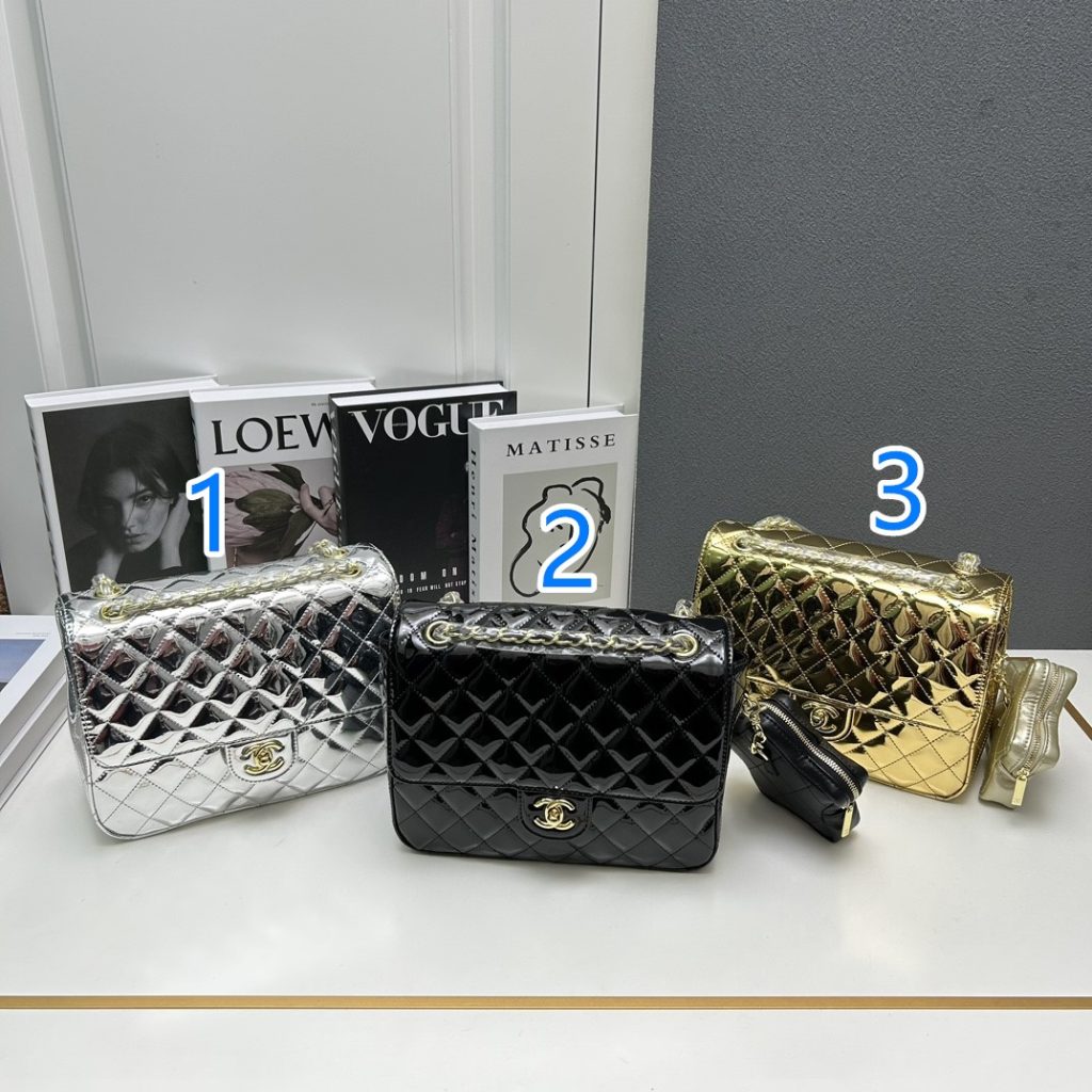 CHANEL　バックパック & コインパース　シャネル　ゴールド/シルバー/ブラック　リュックサック 星✩スター　レディースバッグ - 画像 2
