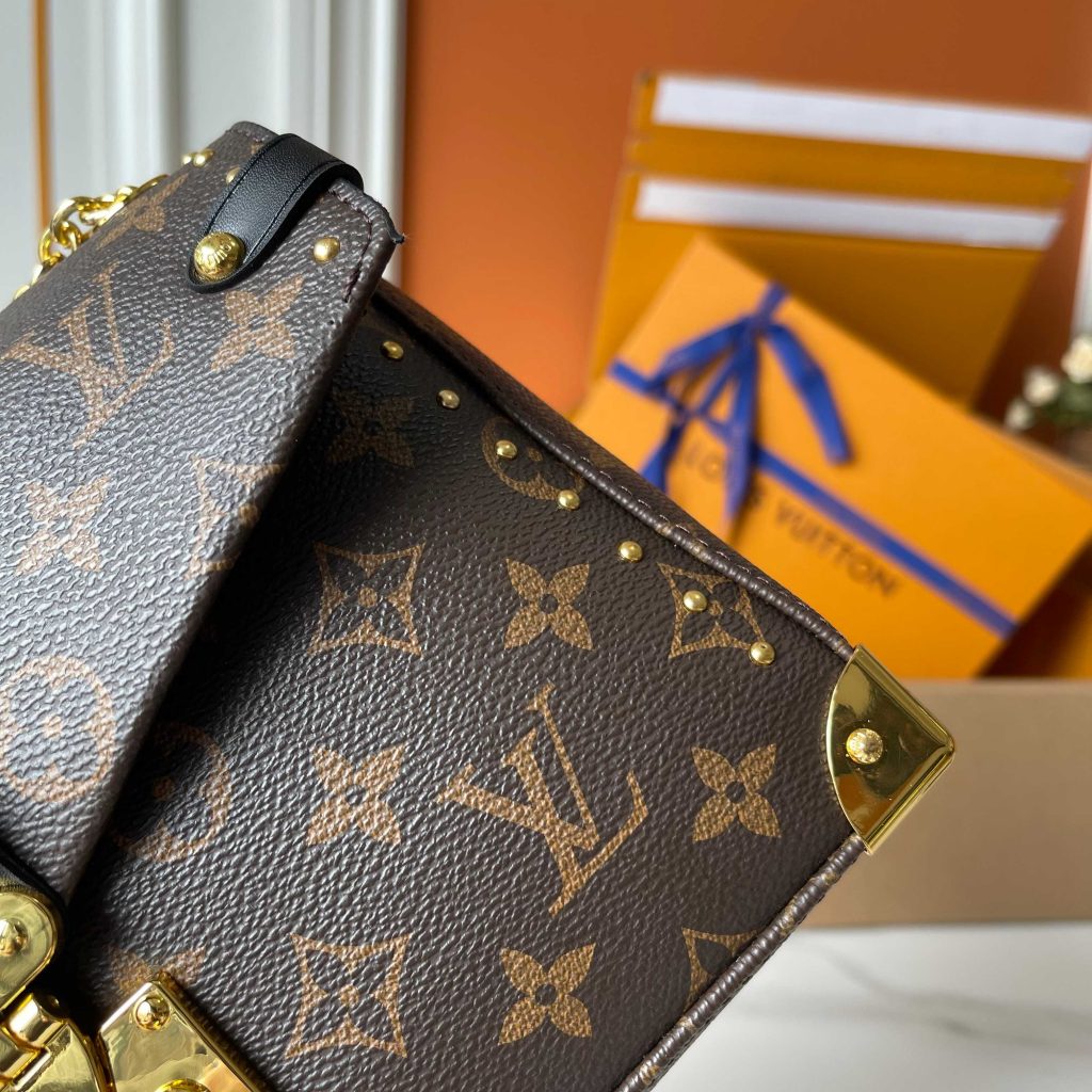ルイヴィトンバッグ　LOUIS VUITTON　Trunkie　トランキー　ハンドバッグ　モノグラム　チェーンバッグ　レディースバッグ - 画像 5