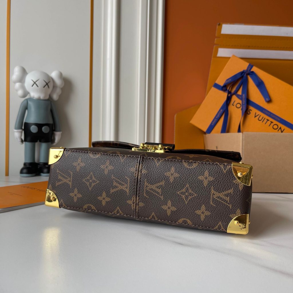 ルイヴィトンバッグ　LOUIS VUITTON　Trunkie　トランキー　ハンドバッグ　モノグラム　チェーンバッグ　レディースバッグ - 画像 6