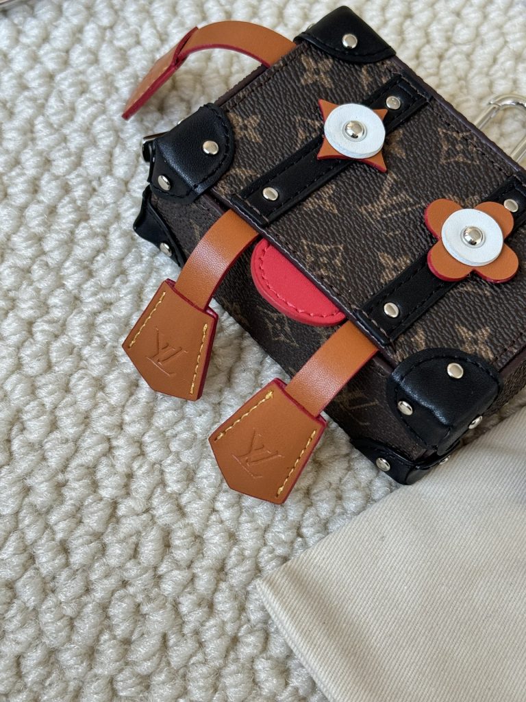 ルイヴィトン LOUIS VUITTON モノグラム LVポーチ ミスターソフト トランク メンズ レディース キーリング付ポーチ - 画像 3
