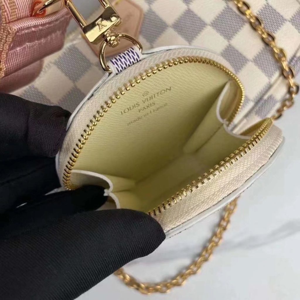 LOUIS VUITTONルイヴィトン ミュルティ ポシェット アクセソワール モノグラム ダミエ ショルダーバッグ ポーチ - 画像 8