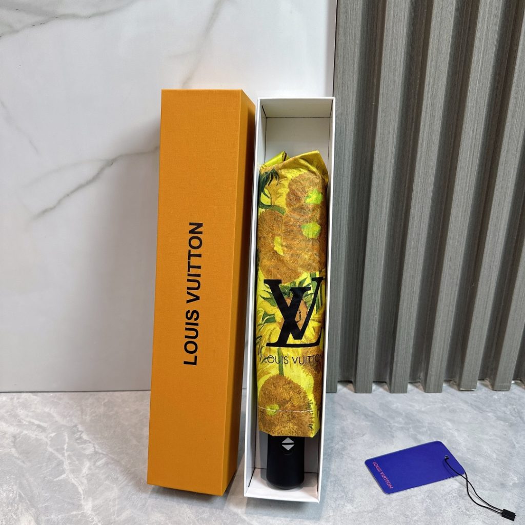LOUIS VUITTON　ルイヴィトン　かさ　傘　日傘雨傘　折りたたみ傘　　UVカット　可愛い晴雨兼用傘　芸術　ひまわり　3種 - 画像 5