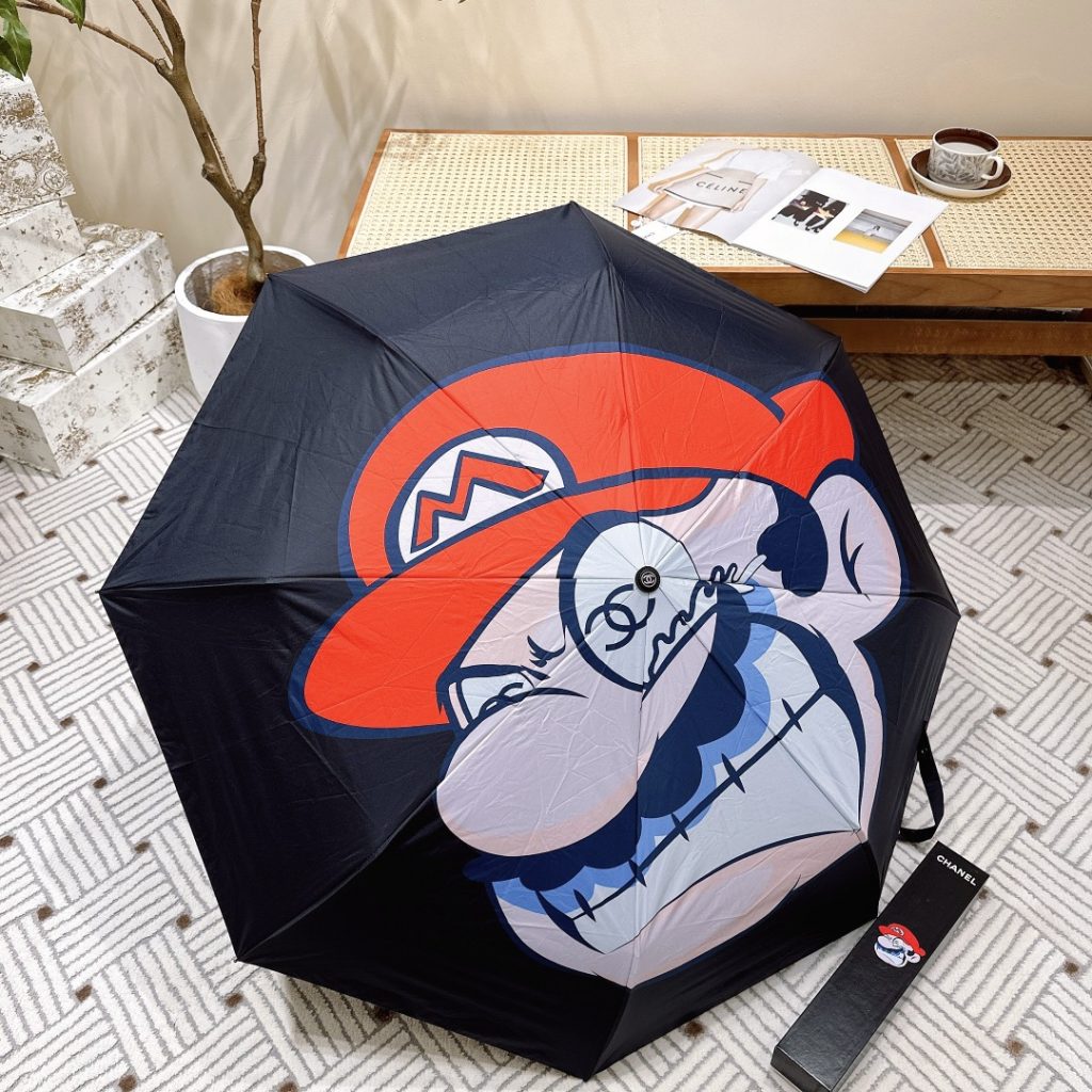 シャネル　折りたたみ傘　ワンタッチ開閉　アンブレラCHANEL傘/かさ　日傘晴雨兼用傘レディース　綺麗な傘　5種選択 - 画像 3