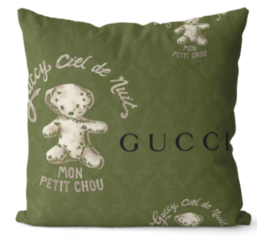 GUCCI　グッチ　クッションカバー　クッション　グッチクッション/抱き枕　人気オススメ　ファッションインテリア雑貨　リネン/ベルベット - 画像 3