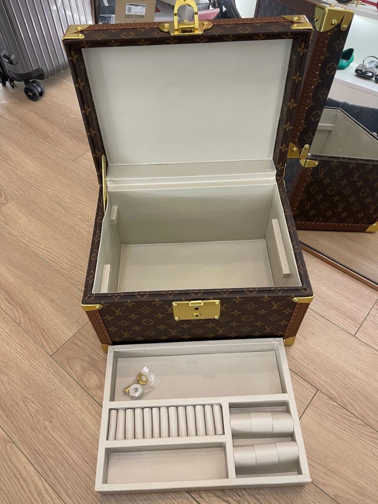 Louis Vuitton ルイヴィトン ハードケース ジュエリーケース 時計ボックス/収納箱 LVトランク - 画像 4