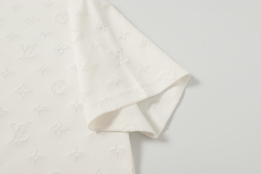 Louis Vuitton　ルイヴィトン　モノグラム　半袖シャツ　Ｔシャツ　シャツ　T-Shirt　3色　クルーネック　コットン100％　黒/灰/白 - 画像 7