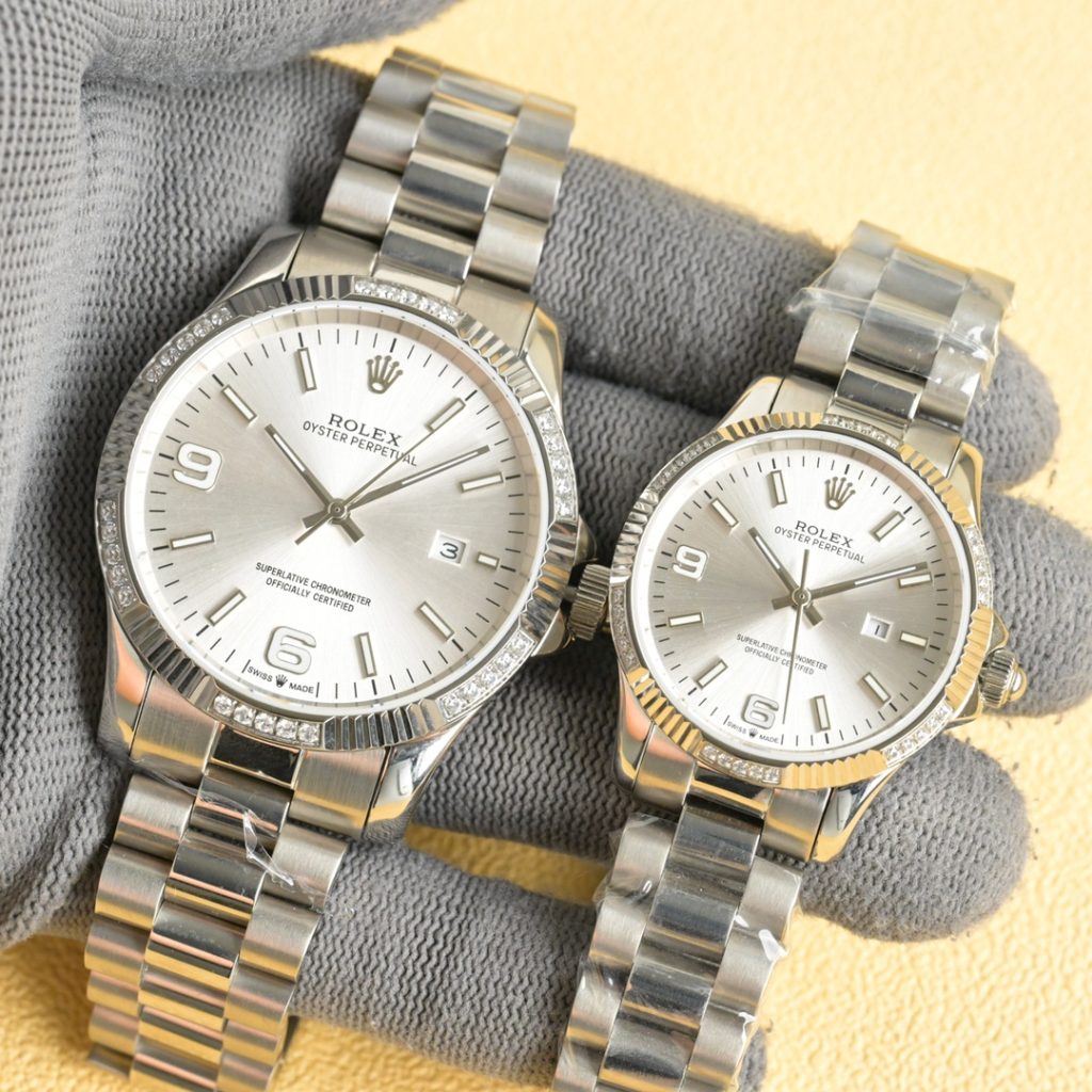 Rolex ロレックス【正規品開発】ロレックス風高級ペア腕時計✨防水50m&サファイアガラス💎限定モデル🎁情人節ギフトに最適❤️ - 画像 2