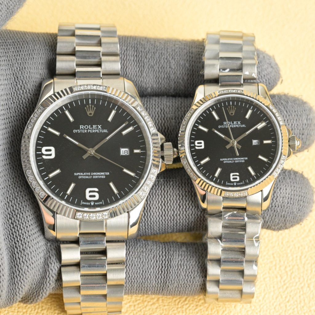 Rolex ロレックス【正規品開発】ロレックス風高級ペア腕時計✨防水50m&サファイアガラス💎限定モデル🎁情人節ギフトに最適❤️ - 画像 3
