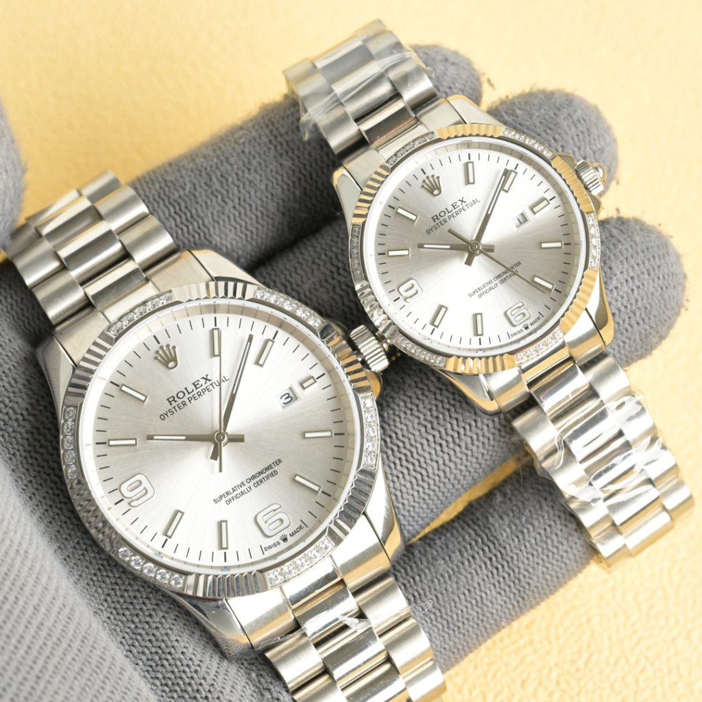 Rolex ロレックス【正規品開発】ロレックス風高級ペア腕時計✨防水50m&サファイアガラス💎限定モデル🎁情人節ギフトに最適❤️ - 画像 4