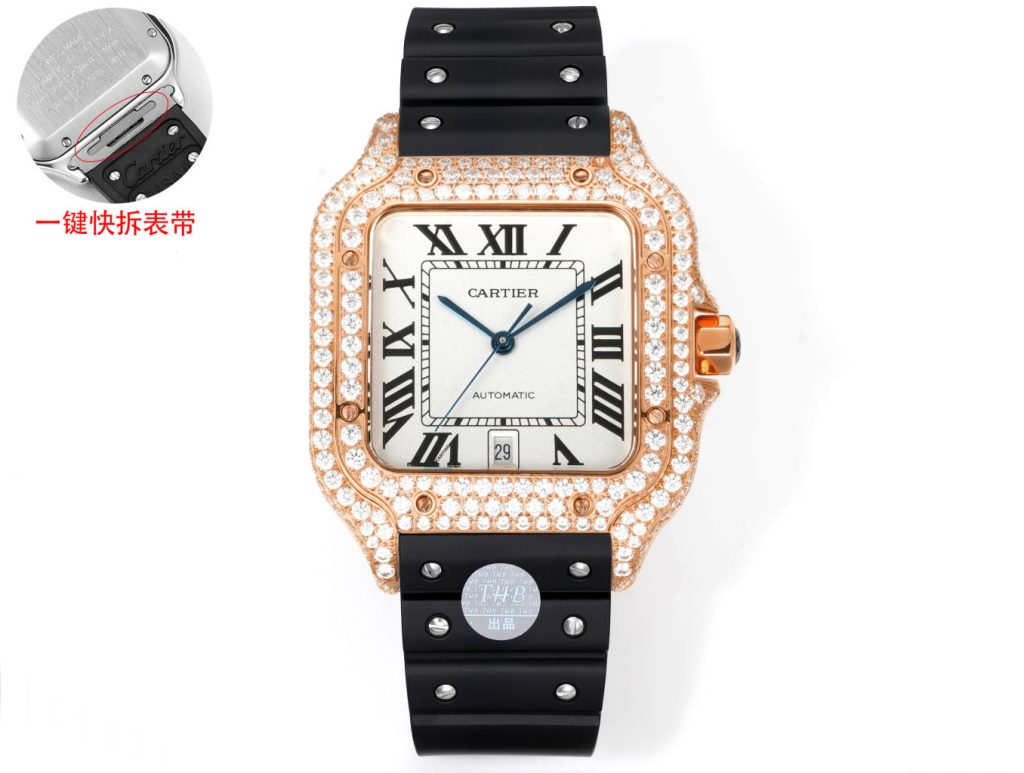 Cartier カルティエ✨カルティエ 時計 レディース プレゼント🎁 ローズゴールド 高級腕時計💎 人気モデル 🔒 贈り物に最適💝 - 画像 2
