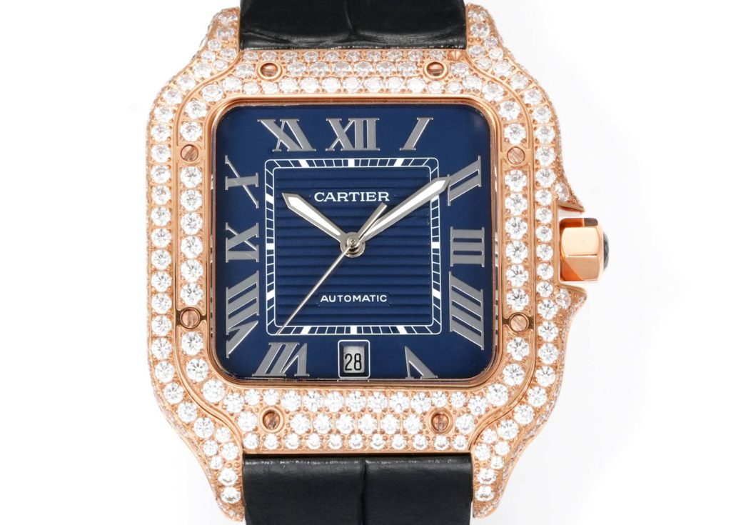 Cartier カルティエ✨【Cartier サントス 100】✨ 高級腕時計 💎 メンズ ラグジュアリー 人気モデル ⌚ ギフトに最適 🎁 - 画像 4