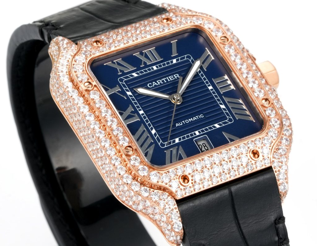 Cartier カルティエ✨【Cartier サントス 100】✨ 高級腕時計 💎 メンズ ラグジュアリー 人気モデル ⌚ ギフトに最適 🎁 - 画像 6