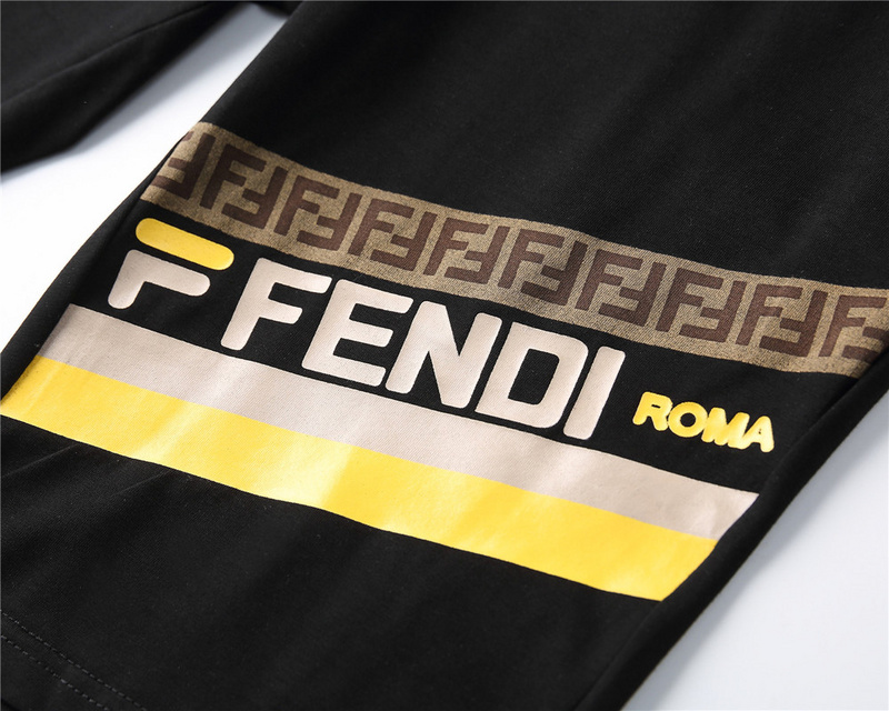 フェンディ　セットアップ　上下2点セットFENDI メンズ服　半袖Ｔシャツと半ズボン/ショートパンツ　カジュアルウェア　2色 - 画像 7