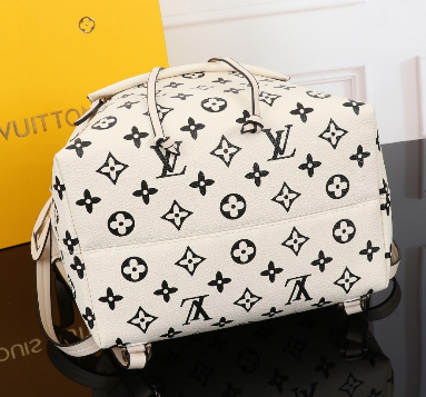 Louis Vuitton　ルイ·ヴィトン　バックパック　モノグラム　リュックサック　白系　モンスリ - 画像 2