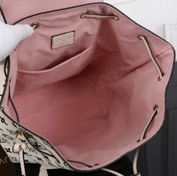 Louis Vuitton　ルイ·ヴィトン　バックパック　モノグラム　リュックサック　白系　モンスリ - 画像 4