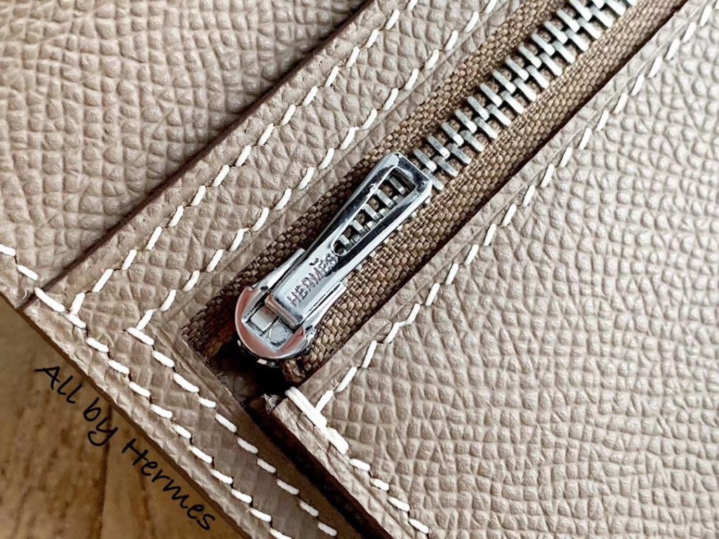 エルメス　HERMES　ベアンコンパクト　二つ折り財布　14色選択可　オシャレ財布　シルバー金具　財布 - 画像 6