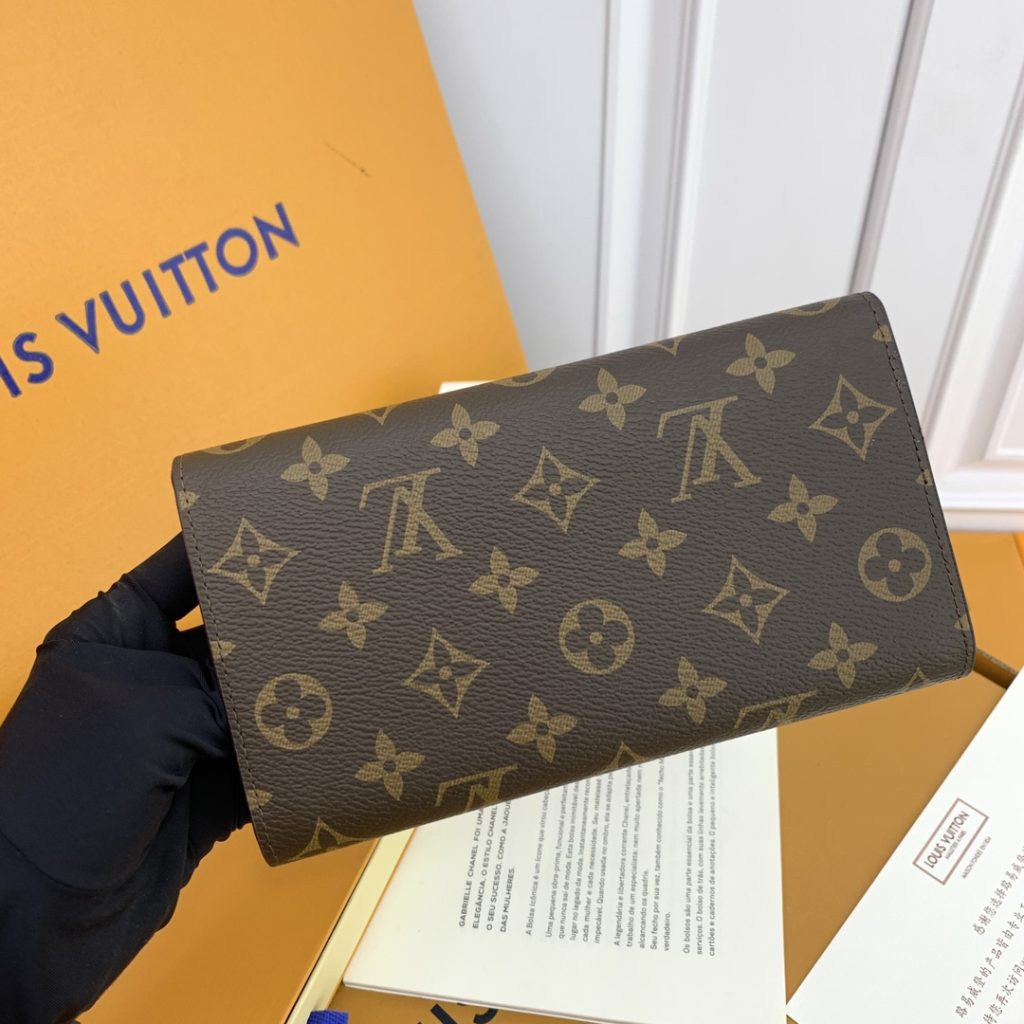 ルイ・ヴィトン モノグラムキャンバス 上品な長財布 レディース人気モデル 長く愛用できる定番デザイン - 画像 4