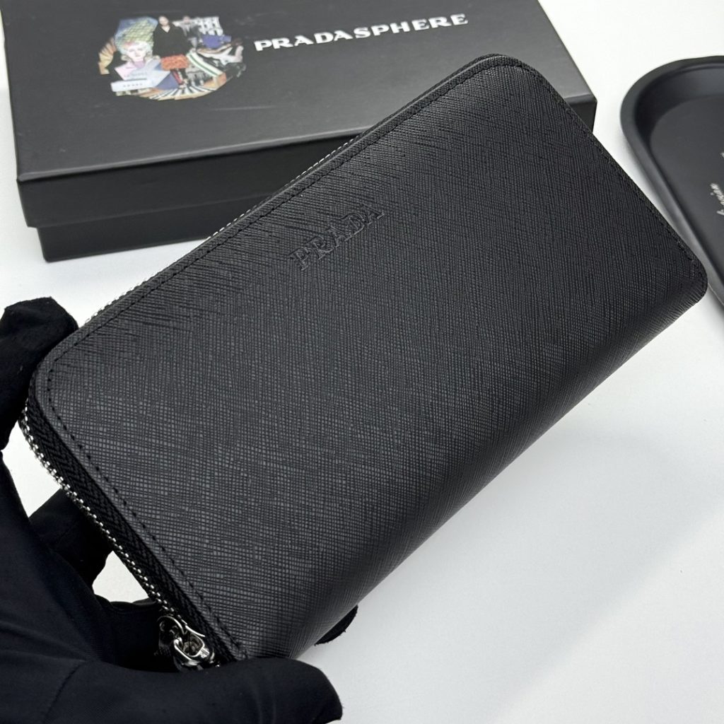 プラダ モノグラムキャンバス 上品な長財布 レディース人気モデル ギフトにも最適 - 画像 2