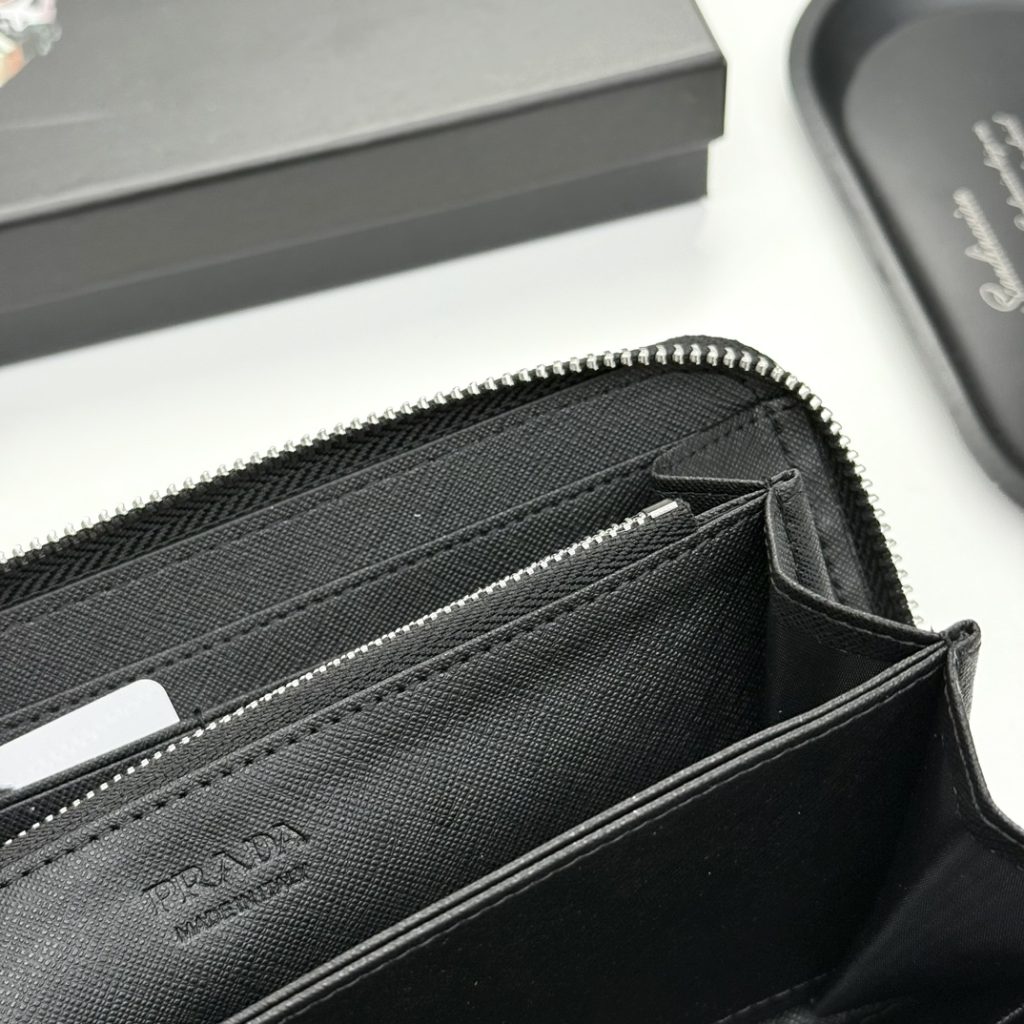 プラダ モノグラムキャンバス 上品な長財布 レディース人気モデル ギフトにも最適 - 画像 6
