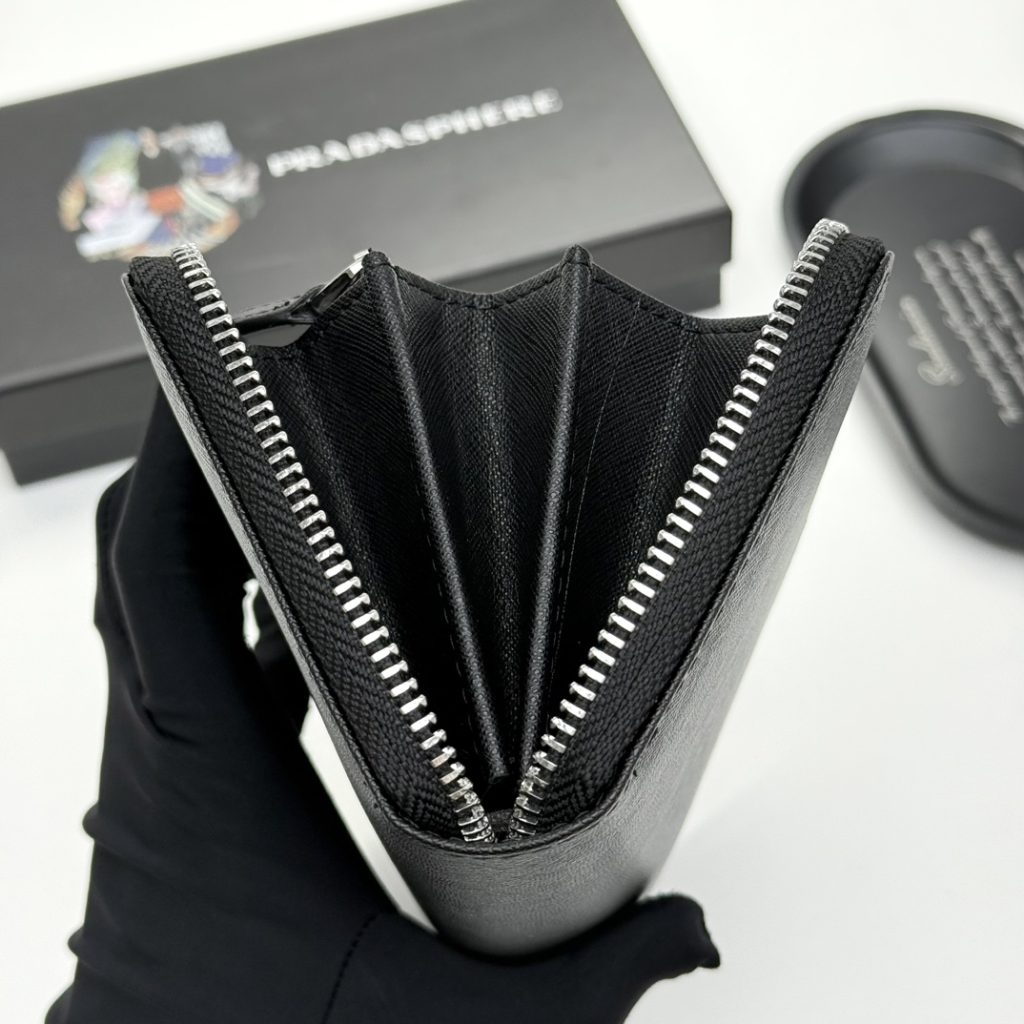 プラダ モノグラムキャンバス 上品な長財布 レディース人気モデル ギフトにも最適 - 画像 7