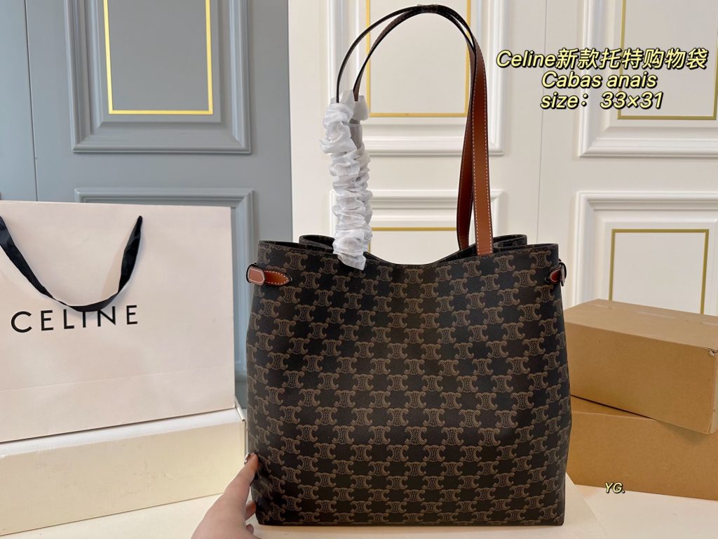 セリーヌ ショルダーバッグ 洗練されたモノグラムキャンバス レディースに人気の上品なデザイン - 画像 6