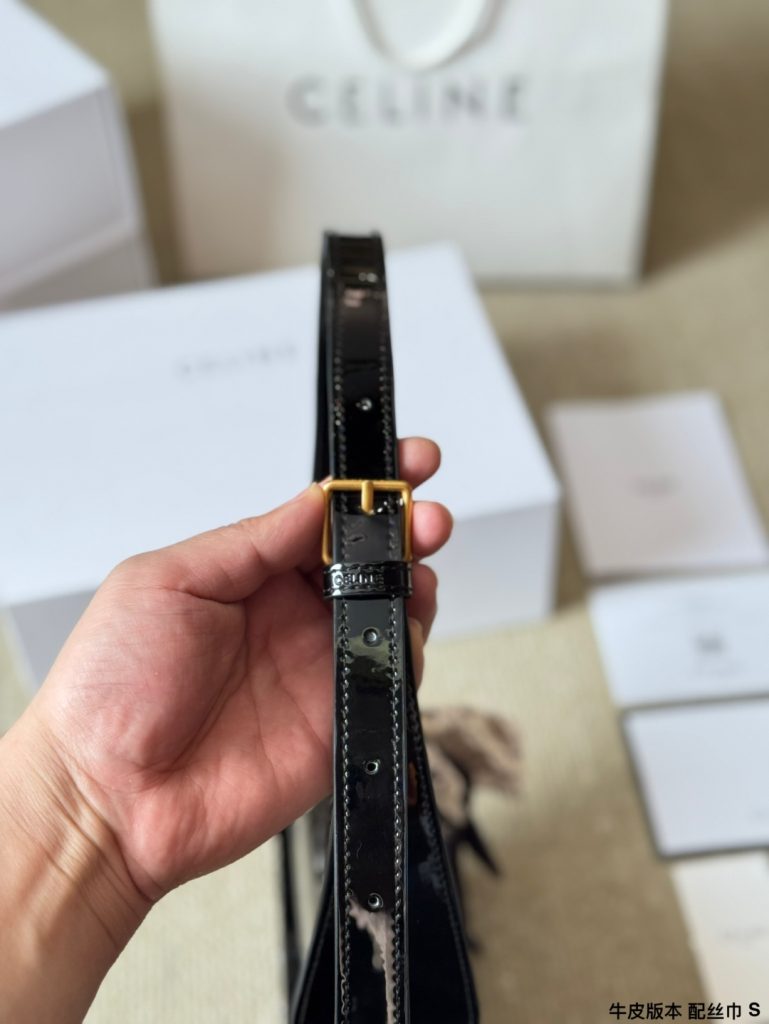 セリーヌ ショルダーバッグ 上質なレザー仕立て 洗練されたデザインで長く愛用できるレディース人気モデル - 画像 3