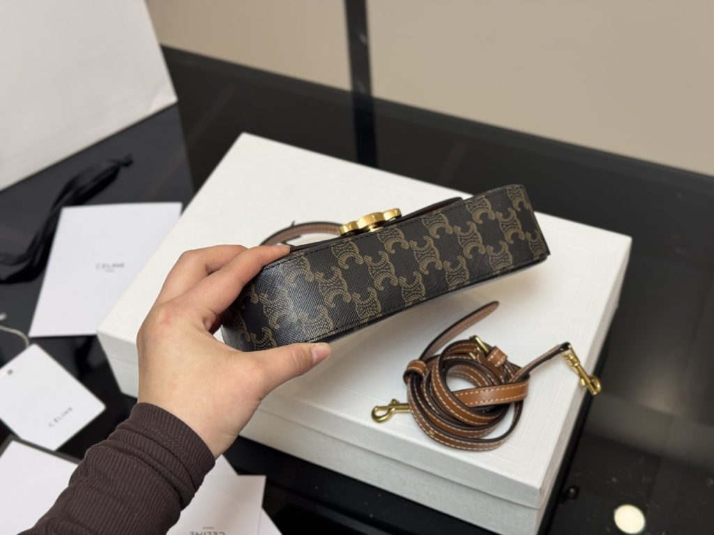 セリーヌ ショルダーバッグ 上質なレザーと洗練されたデザイン レディースに人気の定番モデル - 画像 8
