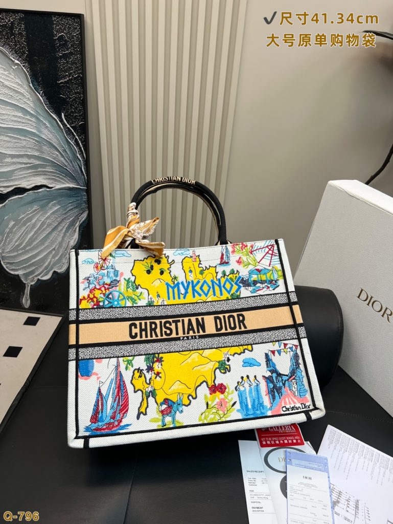 Diorディオール ショルダーバッグ 上質なモノグラムキャンバス 洗練されたデザイン レディースに人気の定番モデル - 画像 3