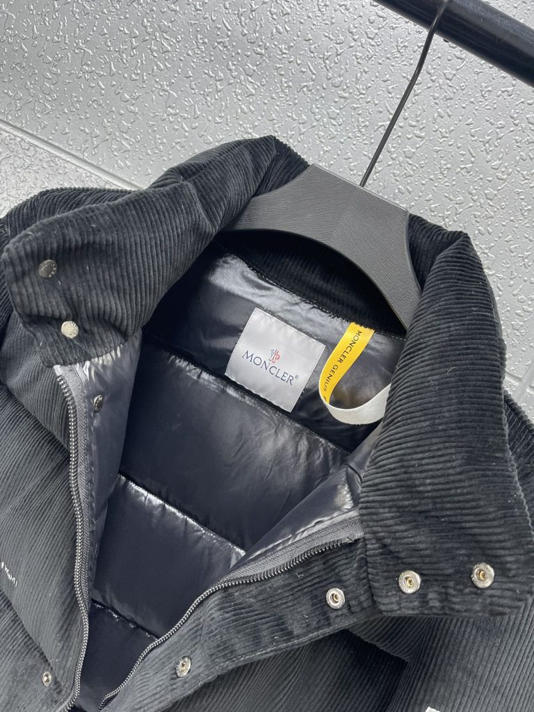 Monclerモンクル メンズ ニット ウール ファッション ブラック 1色入 - 画像 8