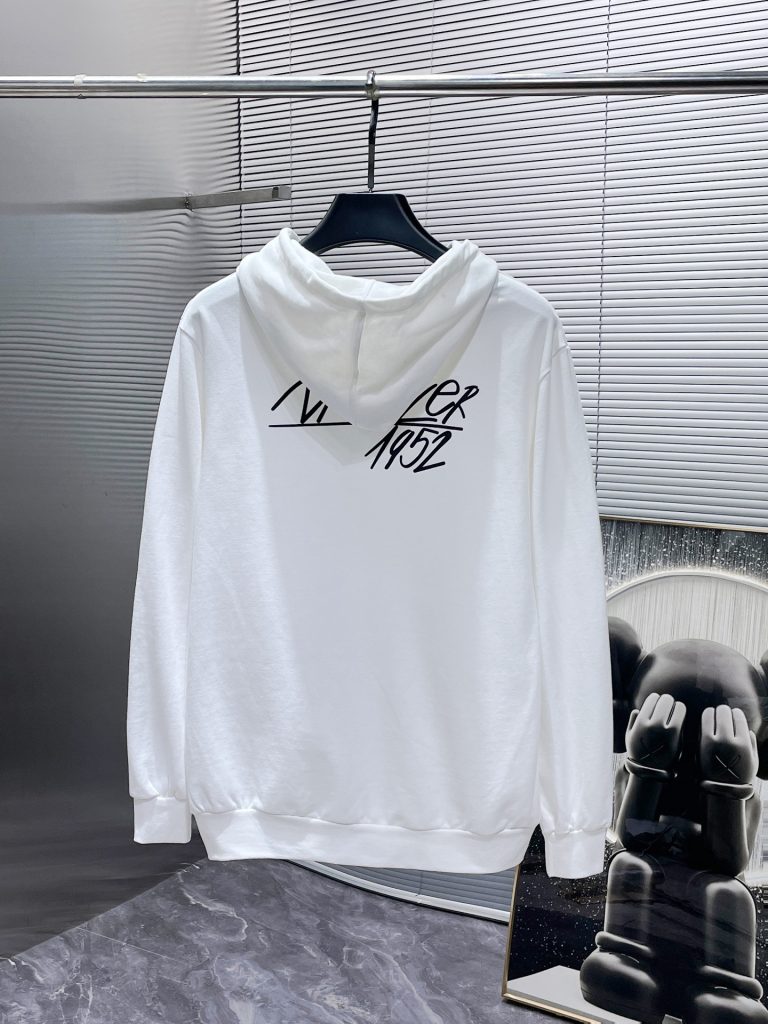 Monclerモンクレール 2色 ロゴプリント フーデッドスウェットシャツ - 画像 3