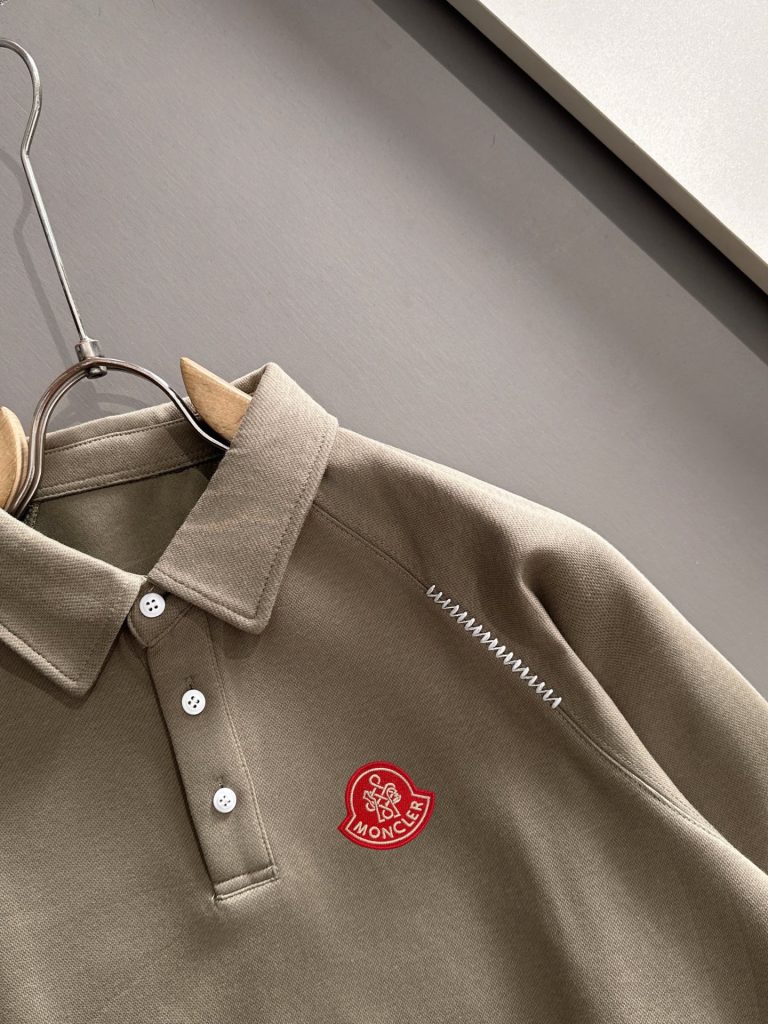 Monclerモンクレール ポロシャツ レディース ベージュ 3色入 - 画像 4