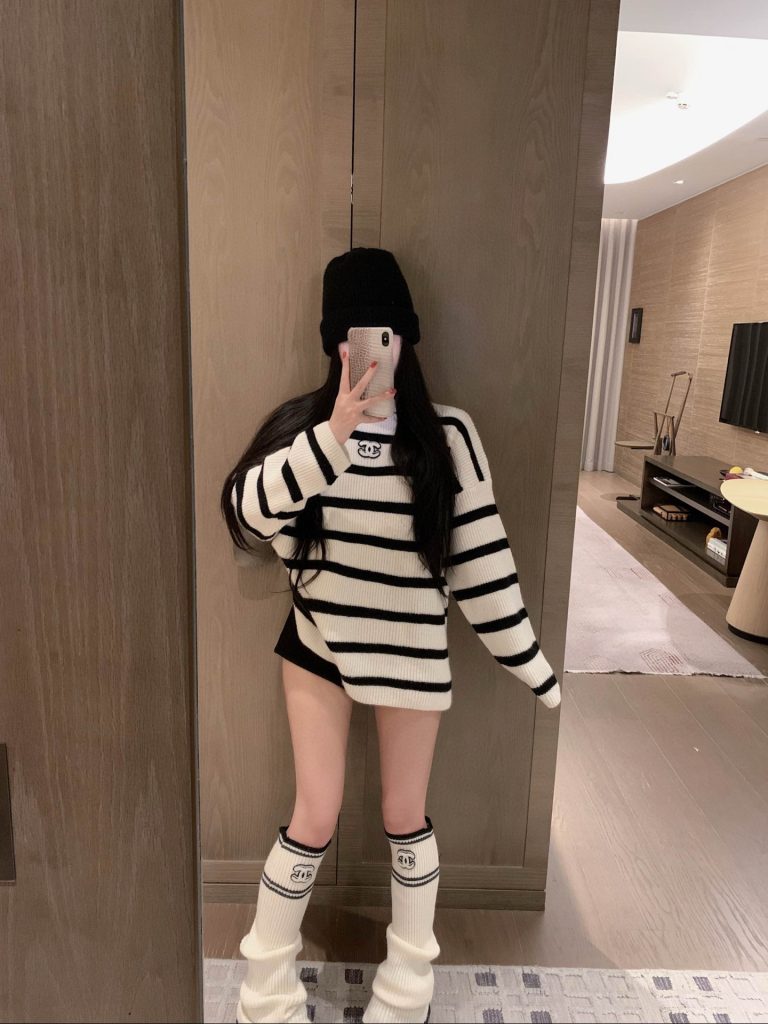 香奈儿 ニットセット 2色 ファッションアイテム 3点セット - 画像 4