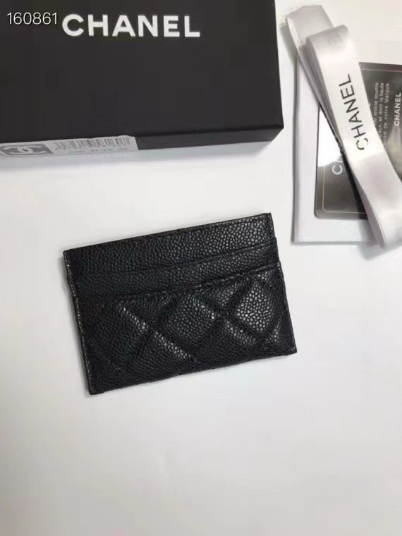 シャネル カードケース ブラック 1色入 おしゃれな財布 高級感 - 画像 4